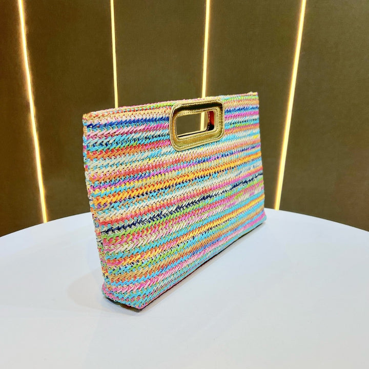 Woven Clutch Bag