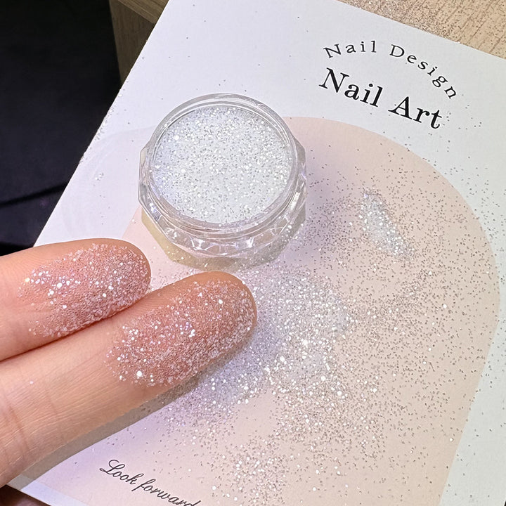 Glitzerpulver für funkelnde Nagelkunst