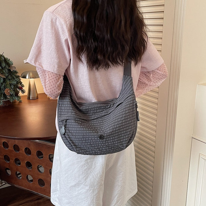 Casual kariertes Sling Bag Karnz