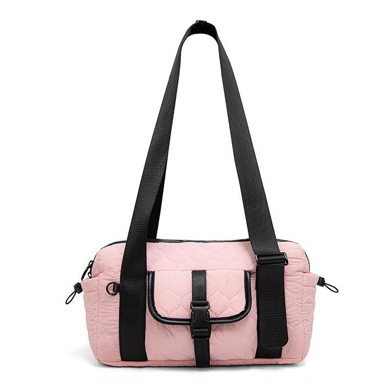 Multifunktionale Schultertasche mit Strukturiertem Design Karnz