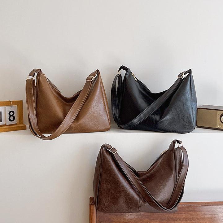 Schlichte lässige Schultertasche