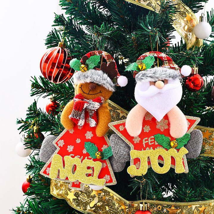 Dekorative Weihnachtsfigur in Schneemann-Design Karnz