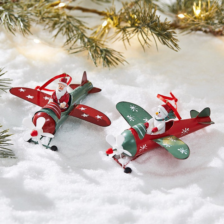 Dekorative Flugzeugfigurine