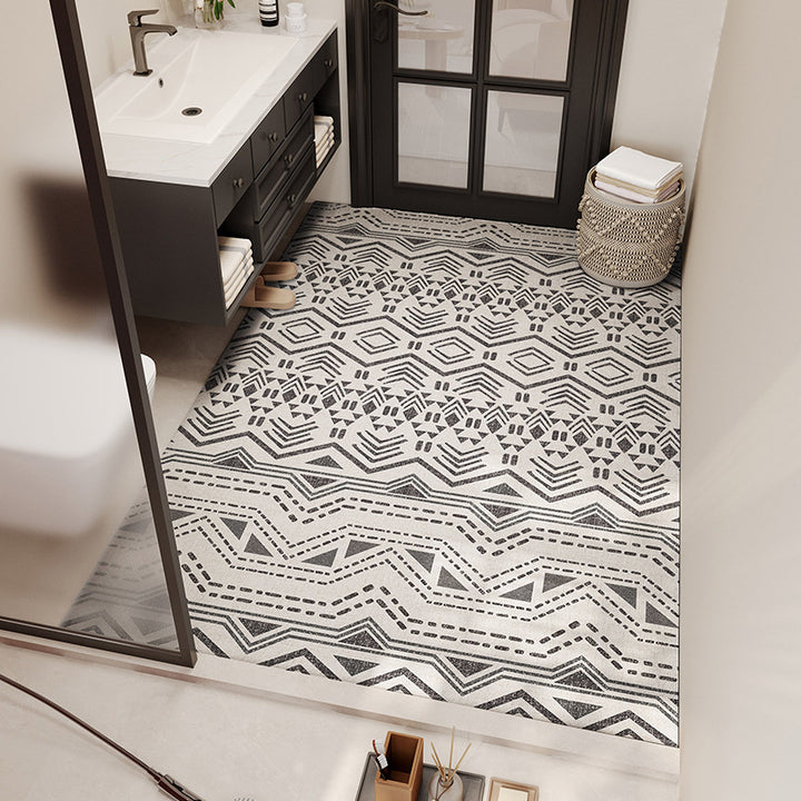 Tribal-Muster-Badezimmermatte Karnz