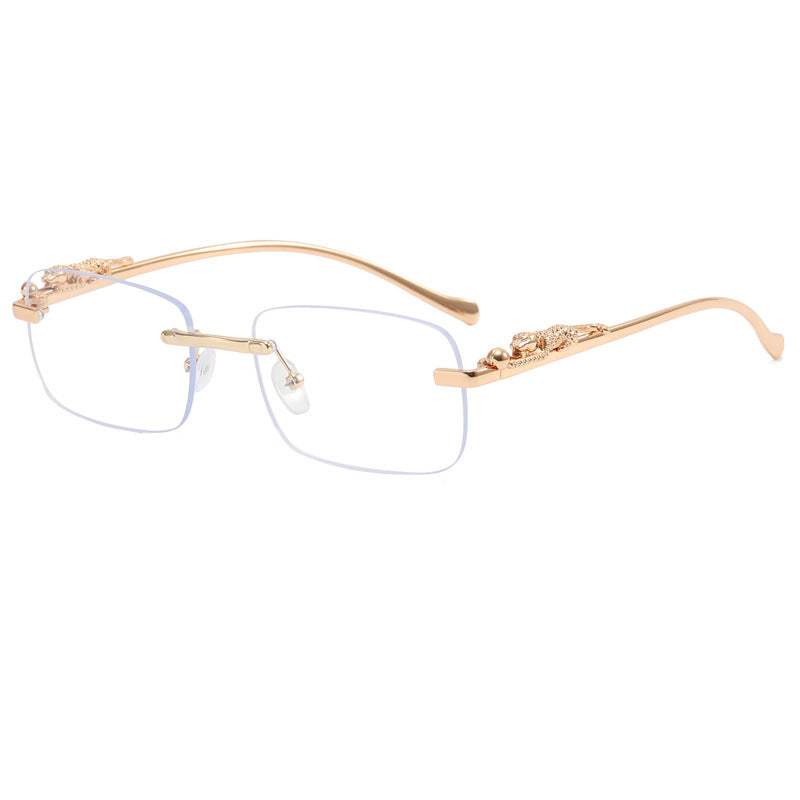 Damen Designer-Sonnenbrille mit feinem Metallrahmen und luxuriösen Details Karnz