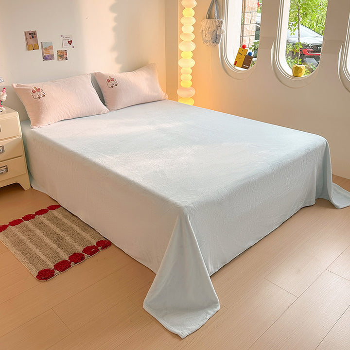 Gemütliche Plüschdecke