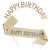 Damen Glitzernder Haarreif mit "Happy Birthday"-Aufschrift Karnz