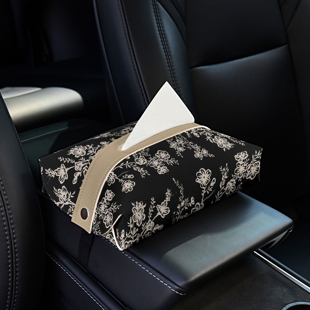 Florales Design Taschentuchbox Cover Karnz