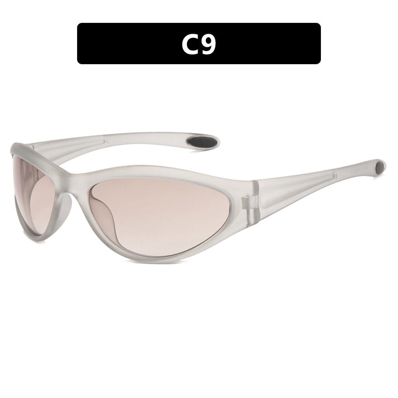 Damen sportliche Sonnenbrille mit polarisierenden Gläsern und ergonomischem Design Karnz
