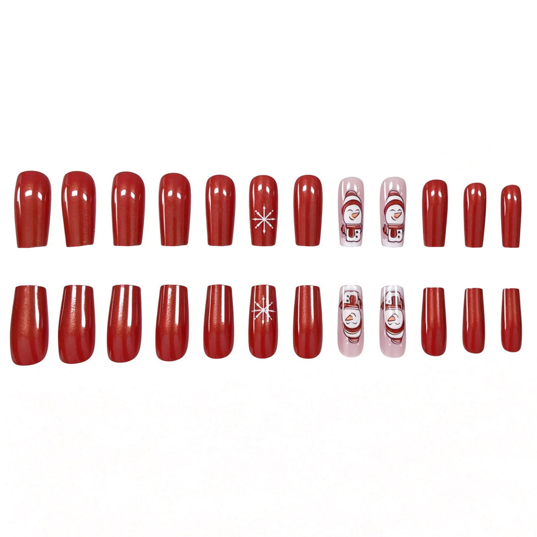 Festliche Feiertags-Nagelkunstverlängerungen Karnz