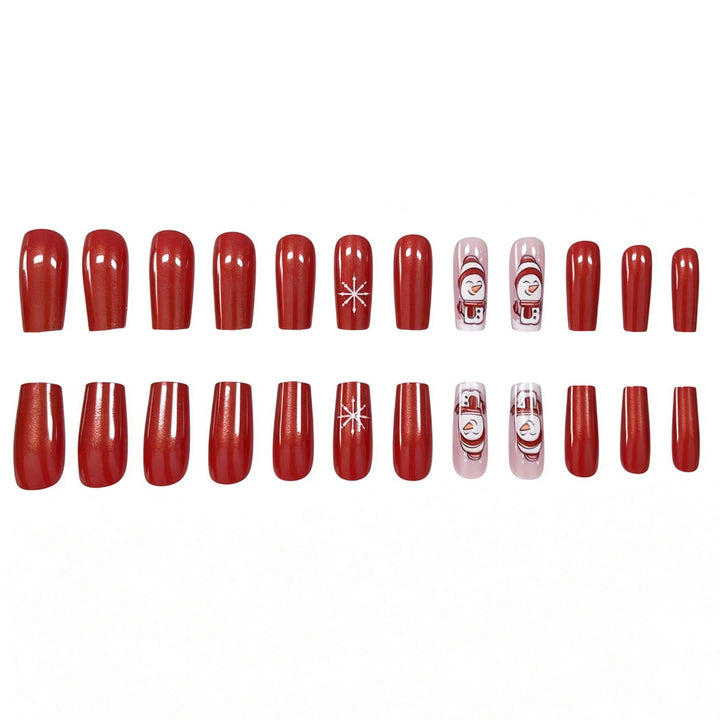 Festliche Feiertags-Nagelkunstverlängerungen Karnz
