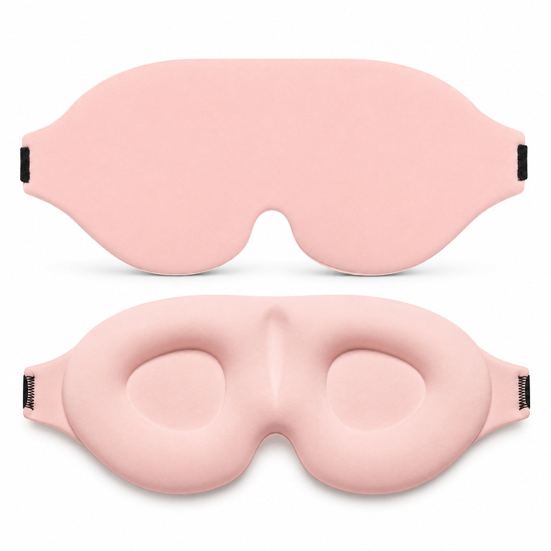 Skulptierte ergonomische Augenmaske aus Memory-Schaum fürs Schlafen Karnz