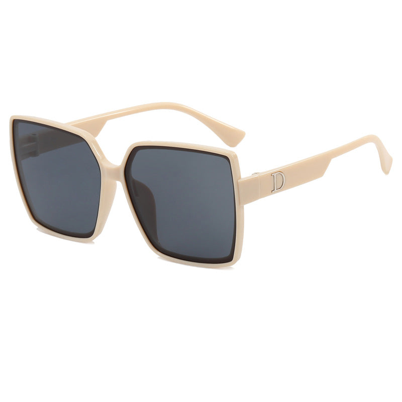 Damen Oversized-Sonnenbrille mit stylishem Rahmen Karnz