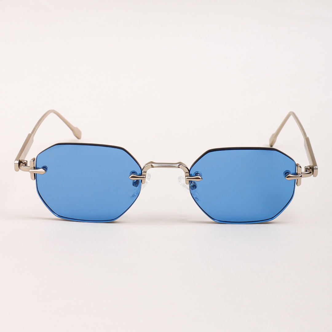 Damen Sonnenbrille mit elegantem achteckigen Rahmen und komfortablen Nasenpads Karnz