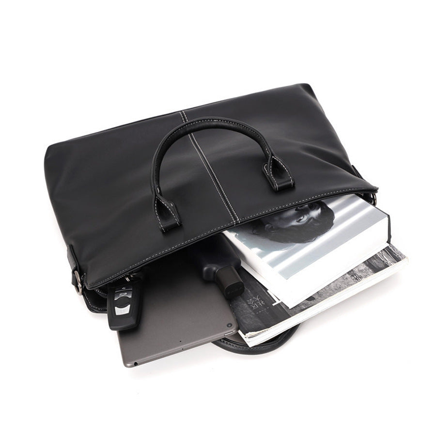 Professionelle Leder Laptop Aktentasche