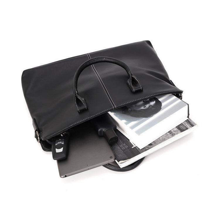 Professionelle Leder Laptop Aktentasche
