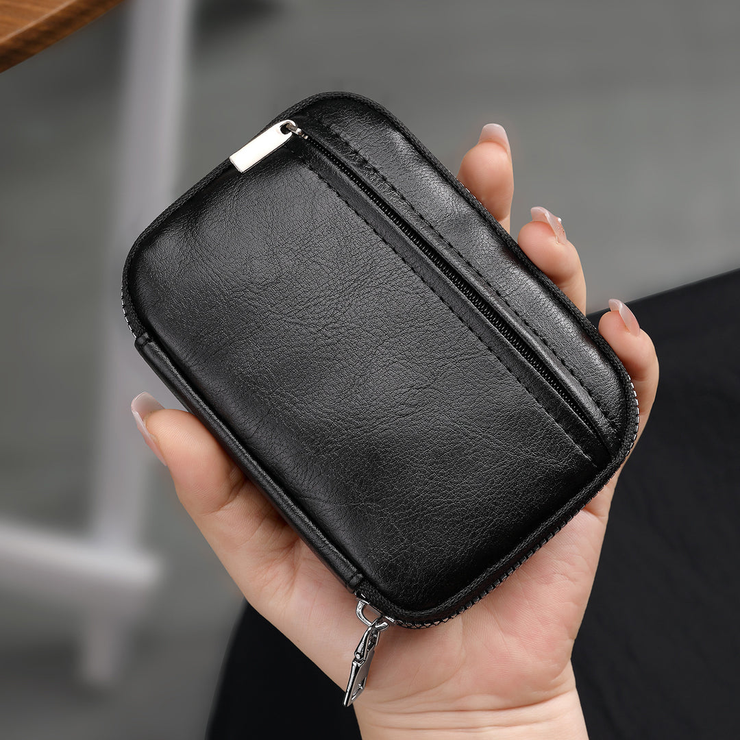 Premium Leder Münzbeutel