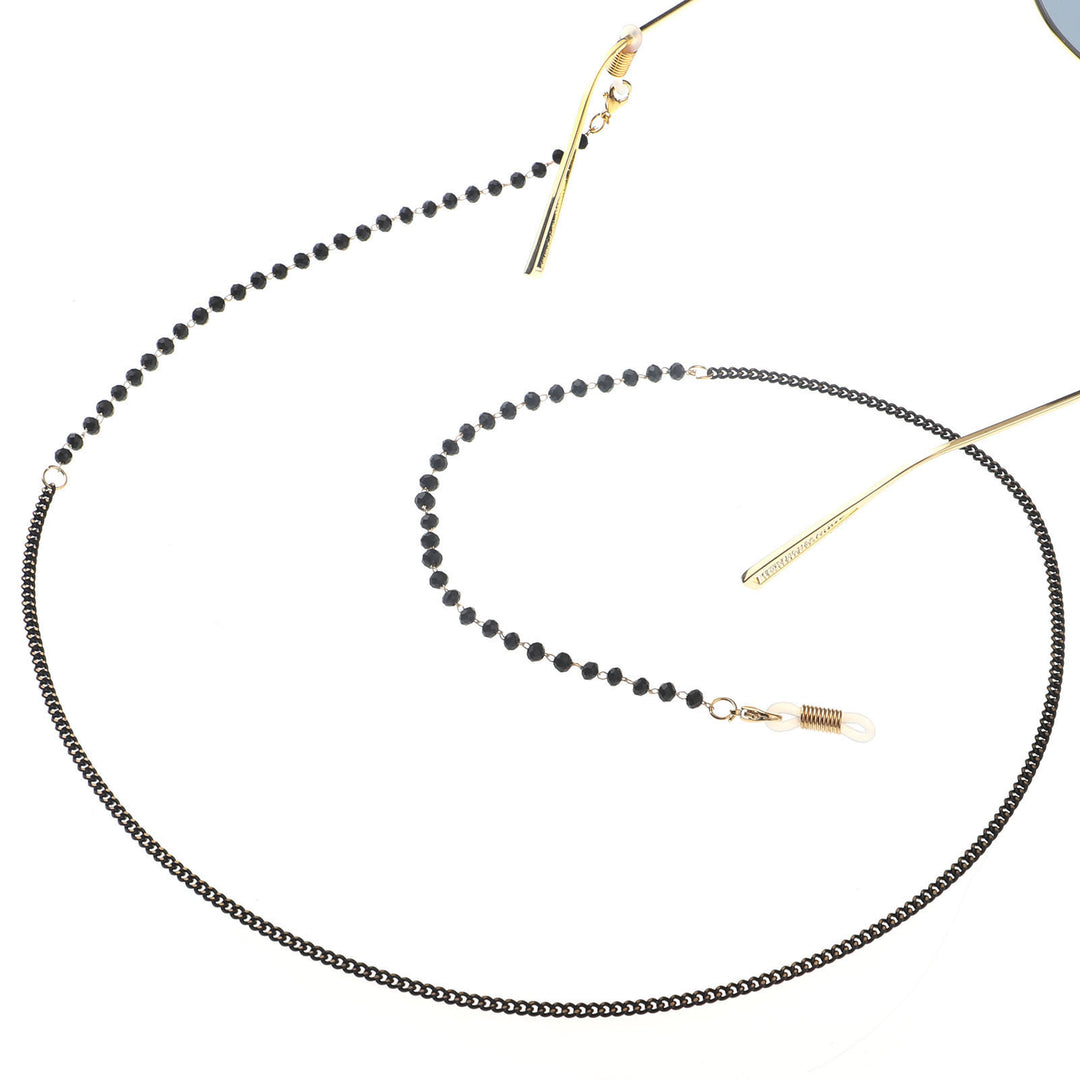 Perlen-Brillenband mit Kristallinem Glanz Karnz