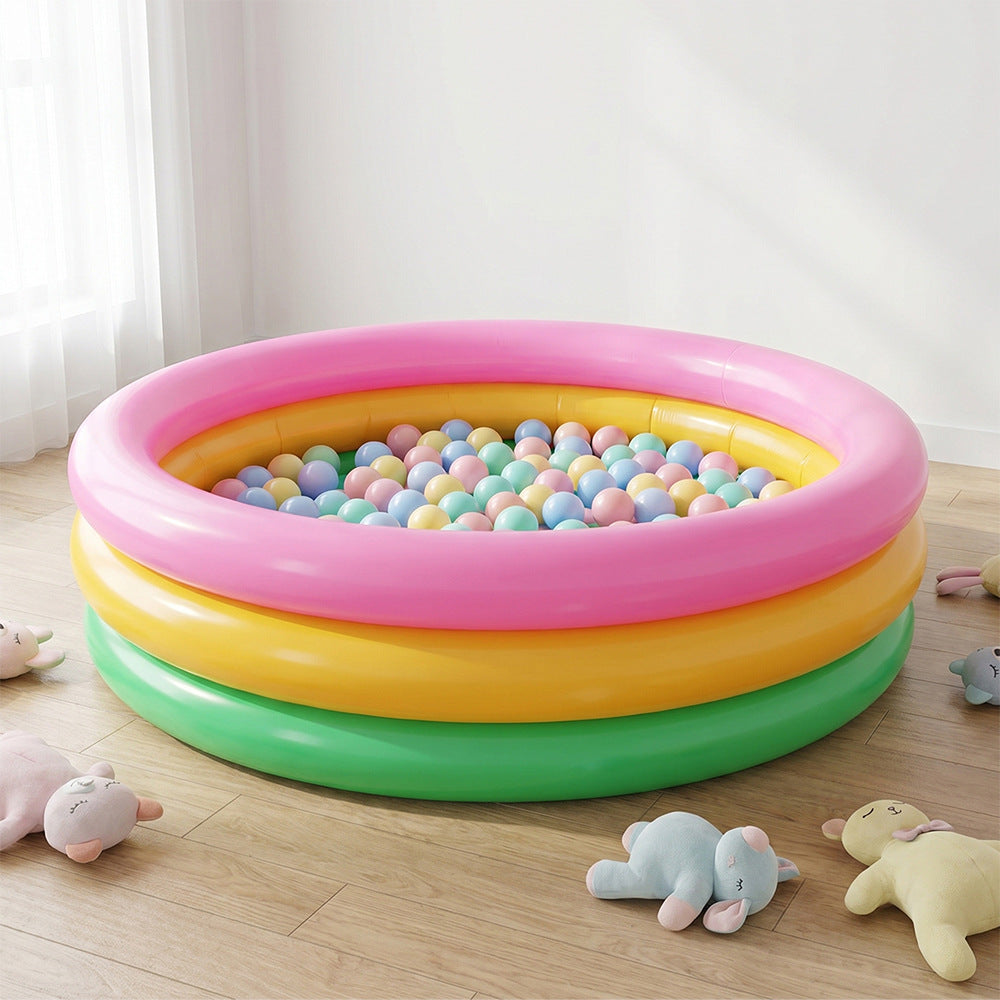 Damen aufblasbares Planschbecken mit buntem Meeresdesign Karnz