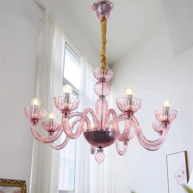 Elegante Glas-Kronleuchter