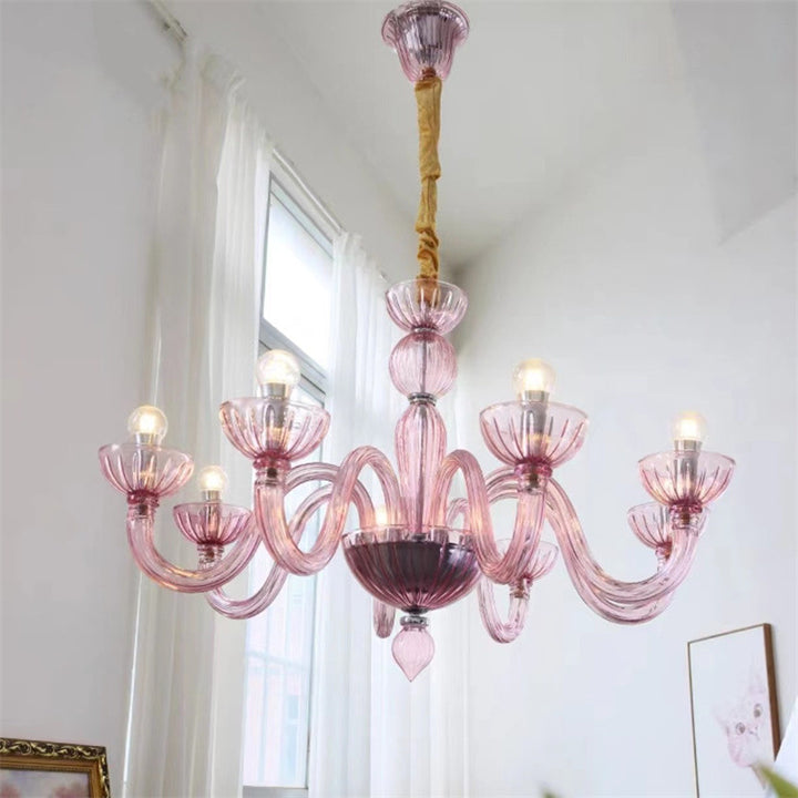 Elegante Glas-Kronleuchter