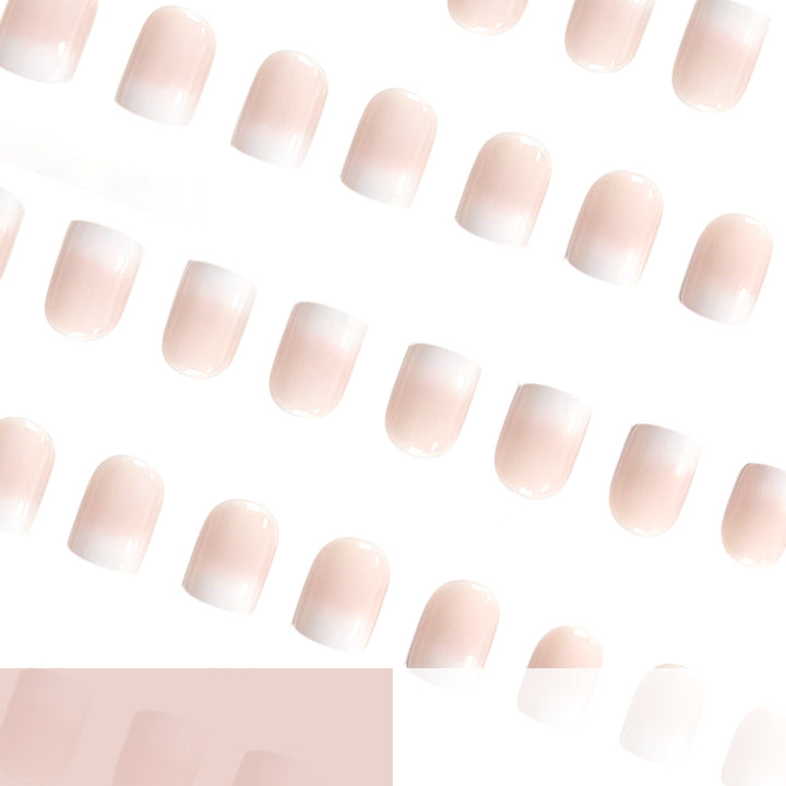 Elegante French Tip Nagelverstärkungen Karnz 1789915429