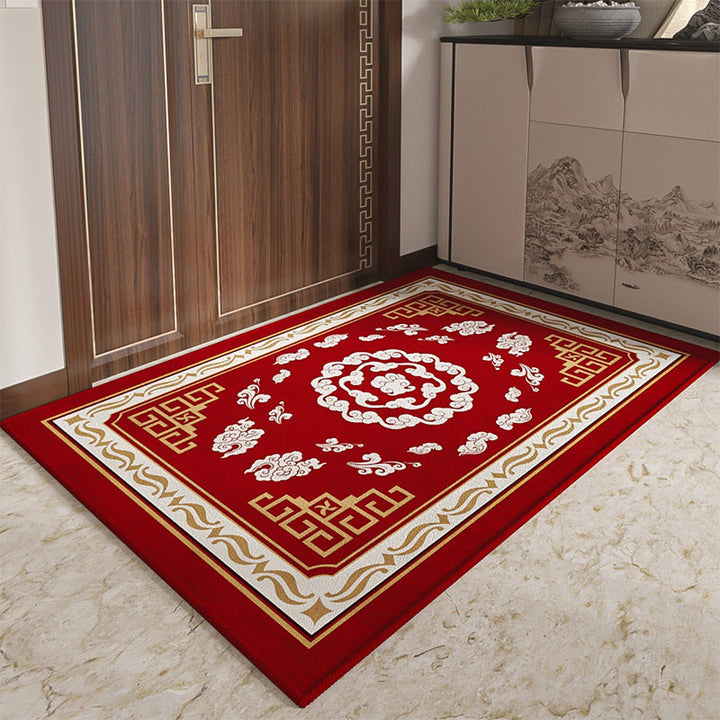 Eleganter orientalischer Musterbereichsteppich