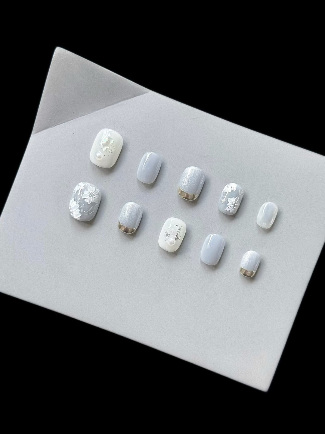 Elegantes Press-On-Nail-Art-Set  1791774220