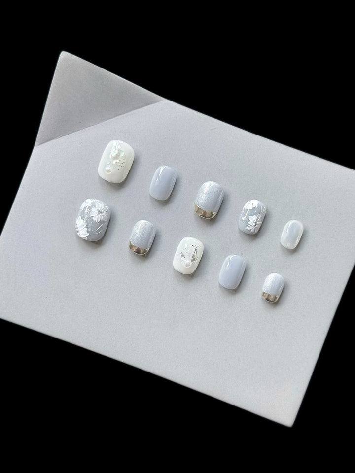 Elegantes Press-On-Nail-Art-Set  1791774220