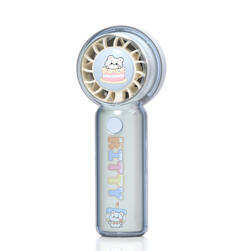 Damen tragbarer Mini-Ventilator mit fröhlichem Design Karnz