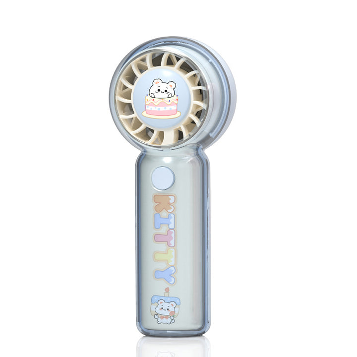 Damen tragbarer Mini-Ventilator mit fröhlichem Design Karnz