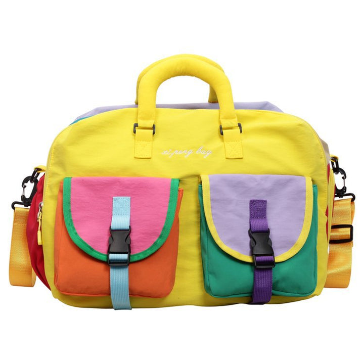 Multi-Taschen Farbiger Reise Duffle Bag Karnz
