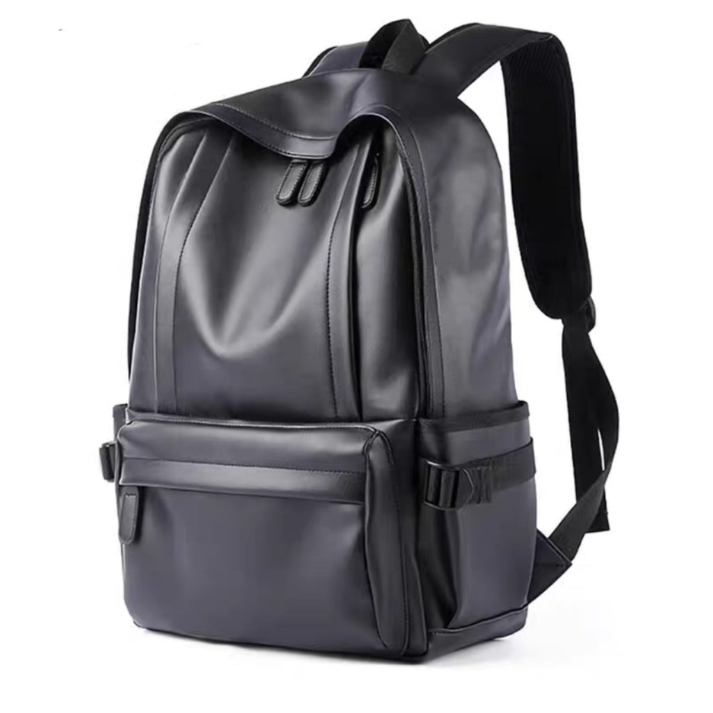 Schlanker Kunstleder-Rucksack Karnz