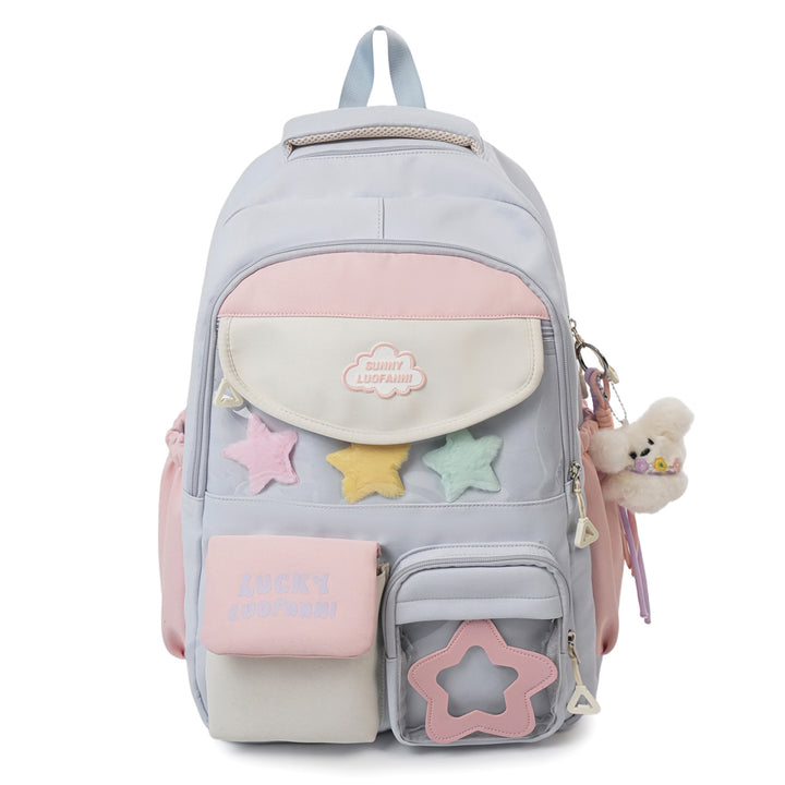 Stylischer Mehrfachtaschen-Rucksack