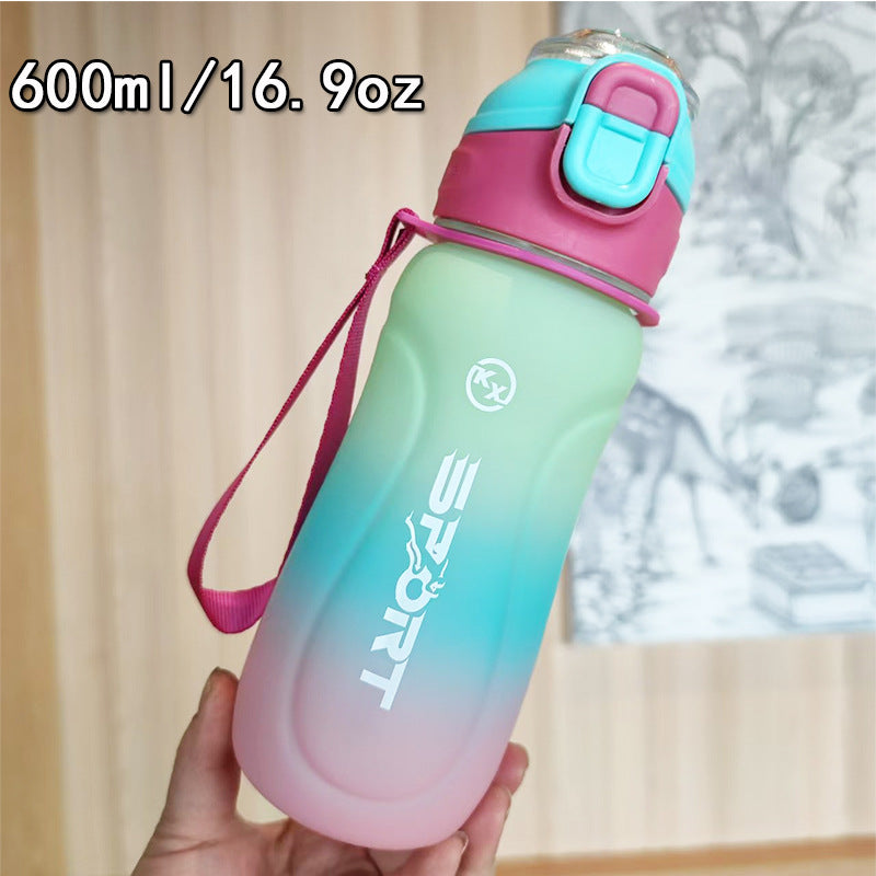 Damen Sportliche Trinkflasche mit ergonomischem Design Karnz