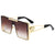 Damen oversized Luxus-Sonnenbrille mit filigranem Designelement Karnz