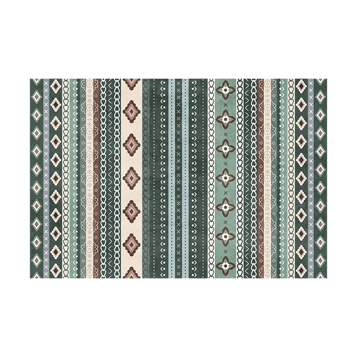 Stylische geometrische Muster Badezimmermatte Karnz