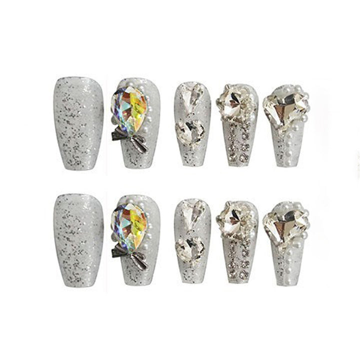 Deluxe Strass Nagelkunst Verbesserungen Karnz