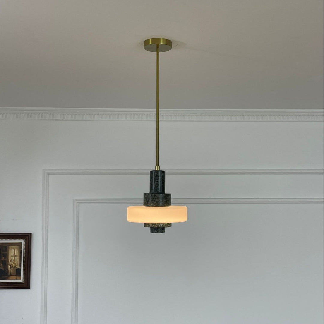 Moderne geometrische Pendelleuchte