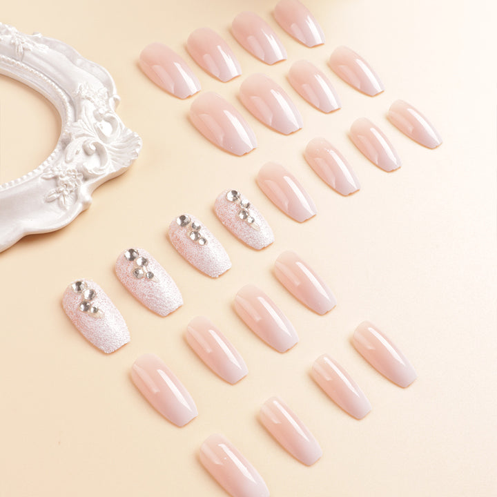 Elegante Ombre Nagel Kunstverlängerungen Karnz
