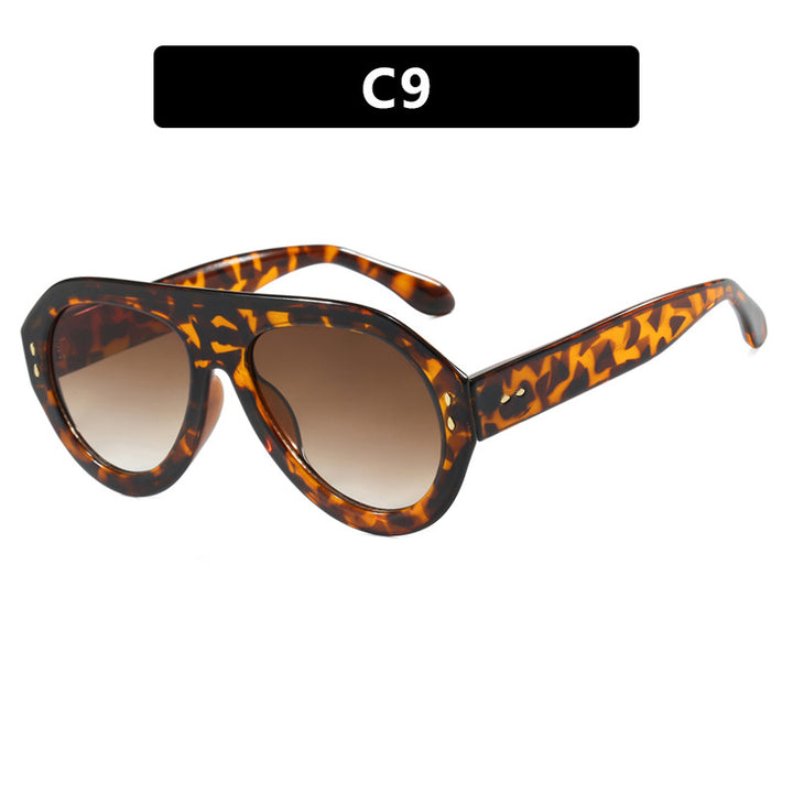 Damen modische Sonnenbrille mit extravagantem Design Karnz