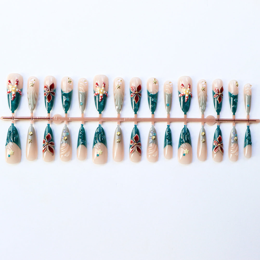 Dekorative Nagelkunst