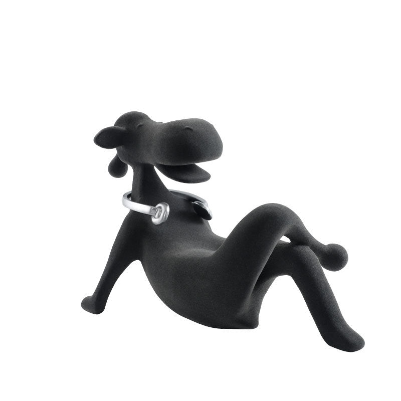Verspielte dekorative Hundefigur