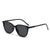 Damen modische und komfortable Brille mit klarem Rahmen Karnz