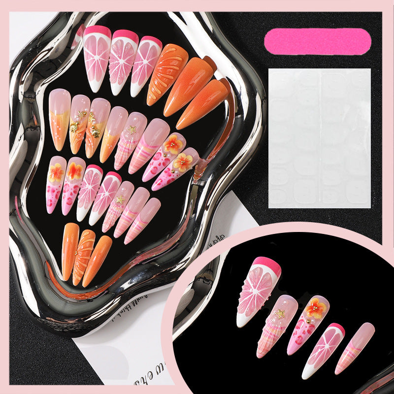 Künstlerisches dekoratives Nagelset Karnz