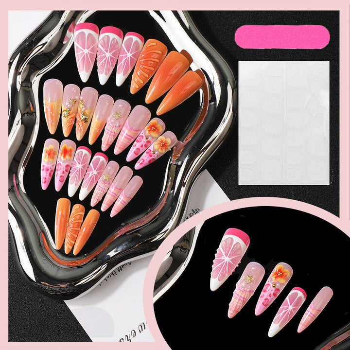 Künstlerisches dekoratives Nagelset Karnz