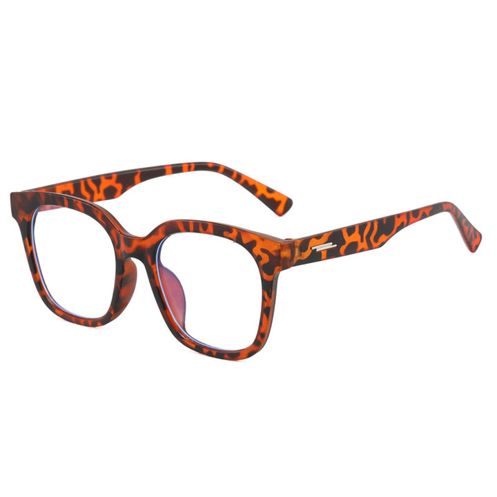 Damen Designer-Brille mit elegantem quadratischen Rahmen und modernen Akzenten Karnz