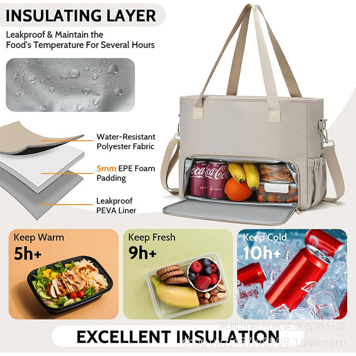 Isolierte Mehrzweck-Mittags-Tasche Karnz