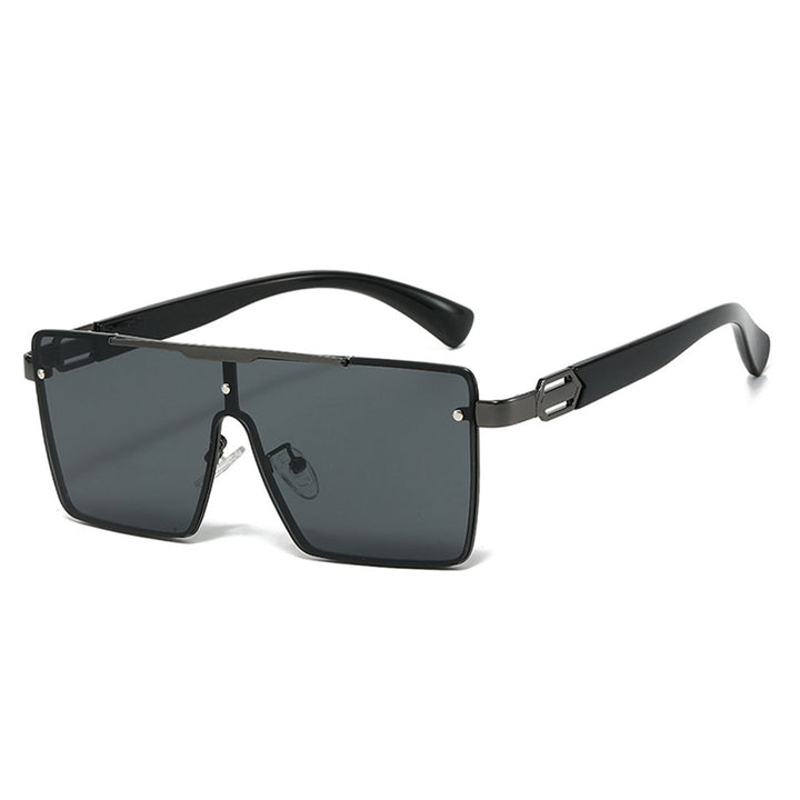 Damen Modische Oversized-Sonnenbrille im exklusiven Schildpatt-Design Karnz