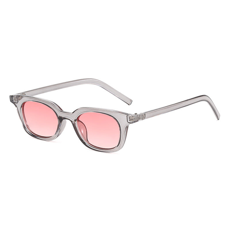 Damen moderne Rechteck-Sonnenbrille Karnz
